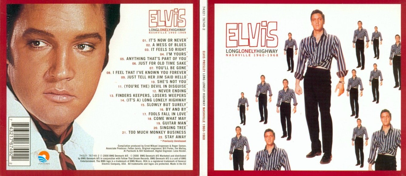 Elvis Presley  Long Lonely Highway : Front + Back